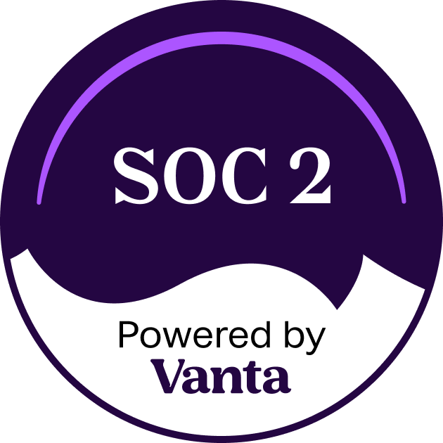 SOC 2 Type II Certified by Vanta